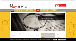 Desktop Screenshot of bioptik.it